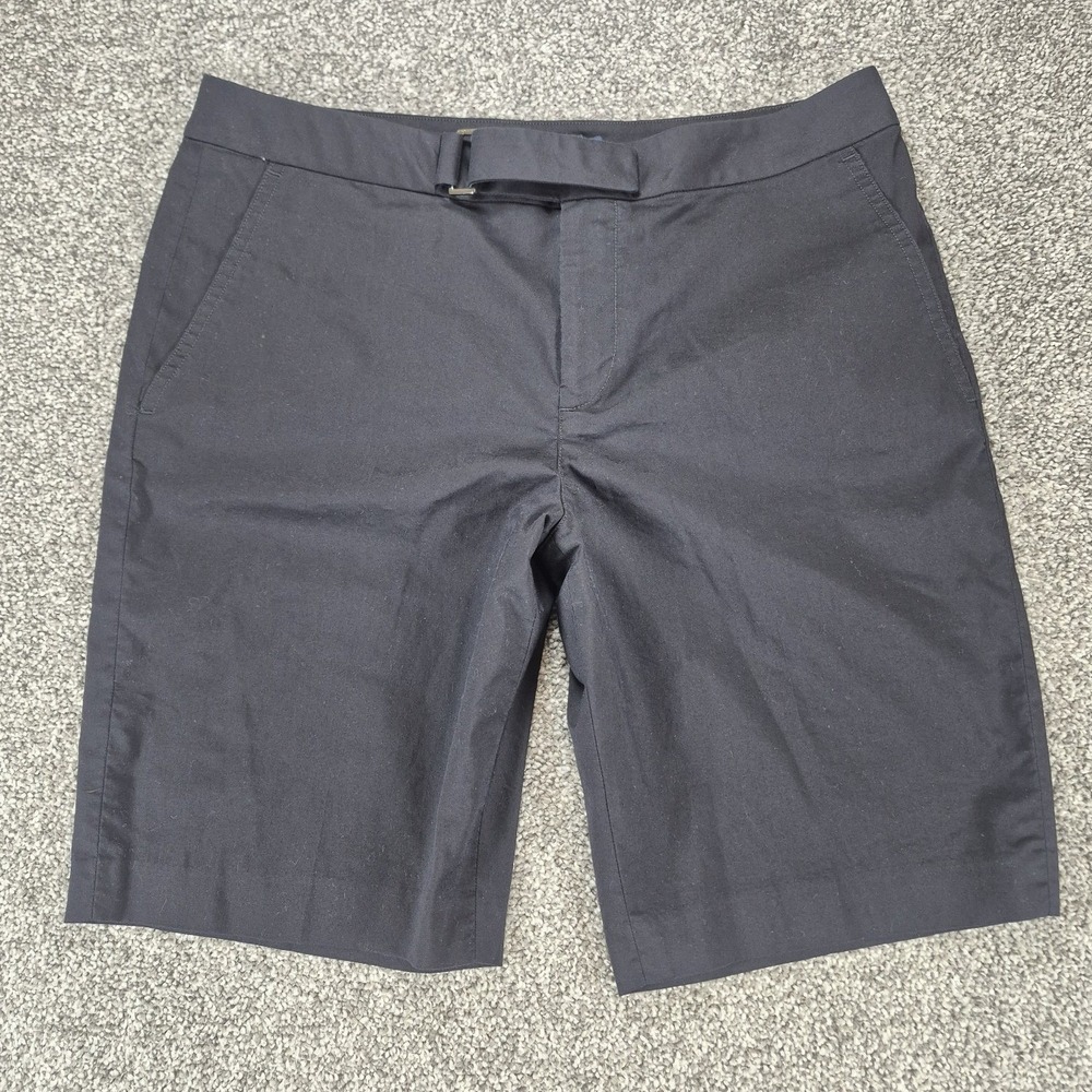 Ralph Lauren Golf Shorts Womens 8 Black‎ Stretch Bermuda